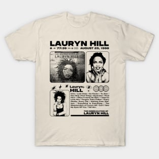 Lauryn Hill Fugees The Famous Vintage Retro Rock Rap Hiphop T-Shirt